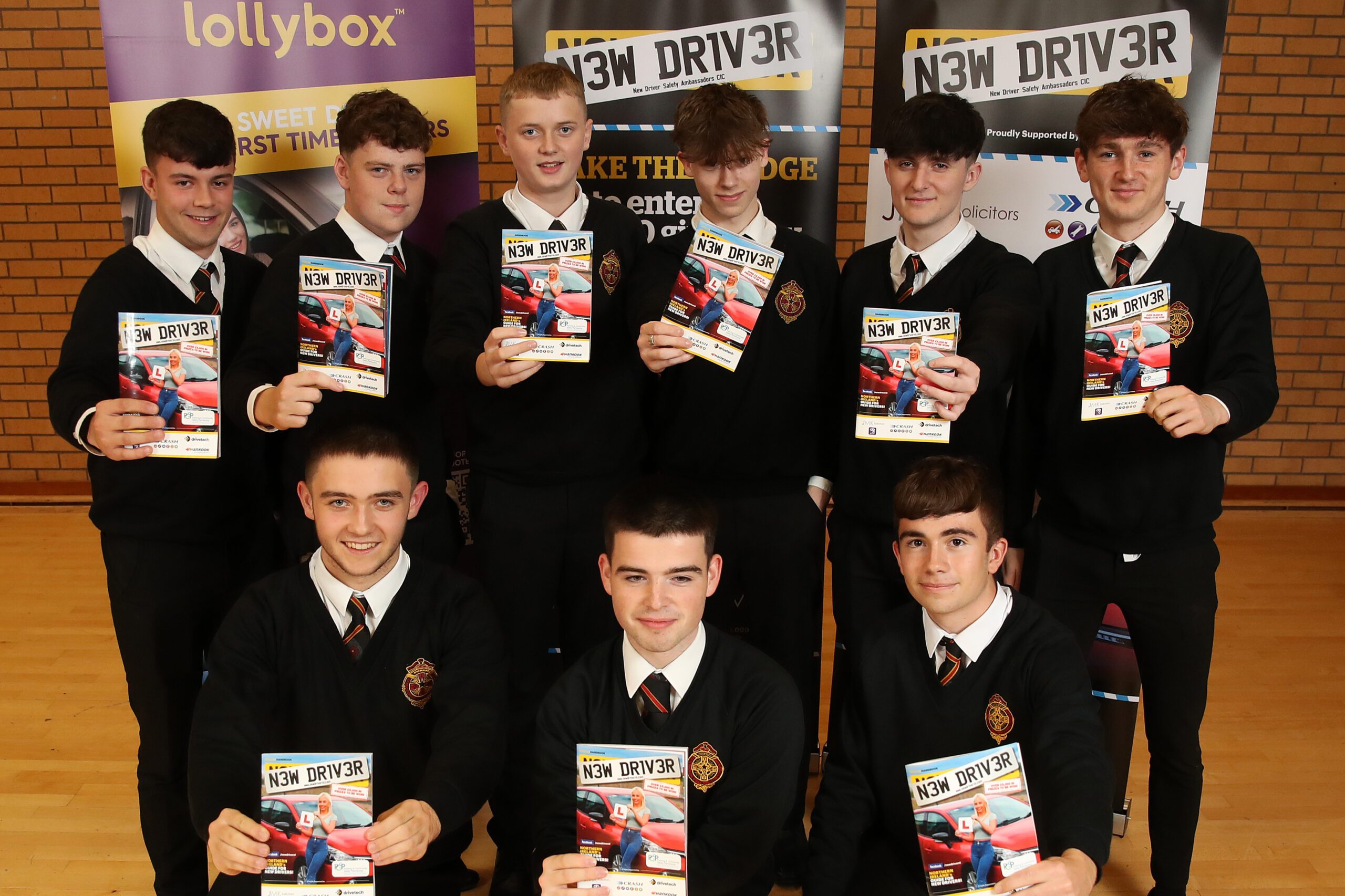 Abbey Grammar Students New Driver Launch