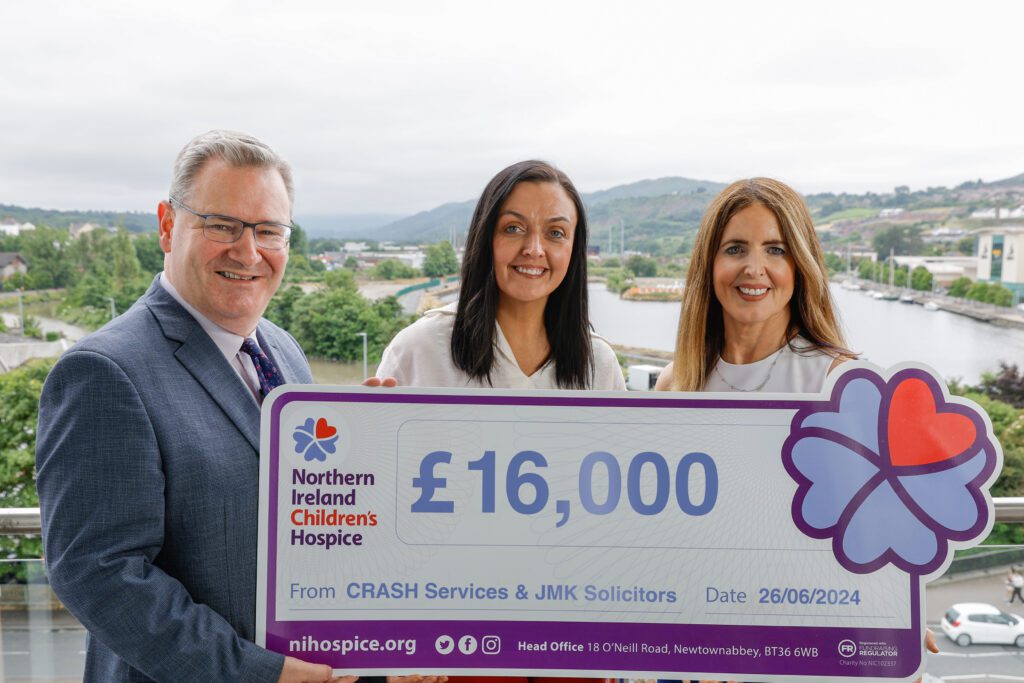 JMK Solicitors Raise £16,000 for NI Hospice