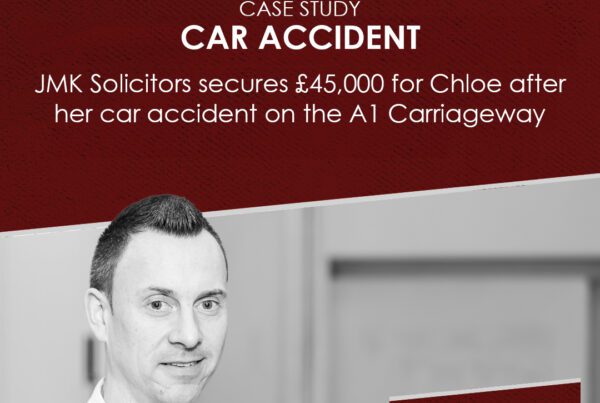 Car Accident Compensation: JMK Solicitors Secure £45,000 for Chloe